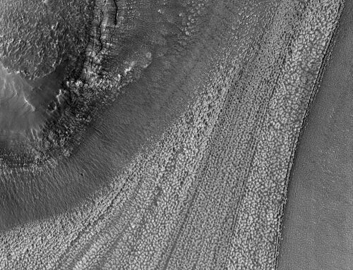 Revealing Martian Secrets: Mars Reconnaissance Orbiter Unveils Ice Flow Patterns